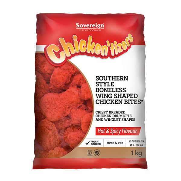 Southern Style Boneless Wingz (Hot & Spicy)